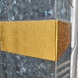 Cuộn 5m viền tường nhôm vàng sang trọng (cao 10cm)