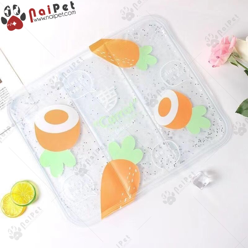 Đệm Gel Nệm Nước Trong Suốt Làm Mát Giải Nhiệt Cho Chó mèo DNDG00