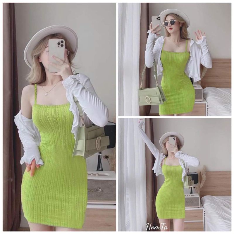 SET ĐẦM BODY VÀ KHOÁT BÈO Y HÌNH