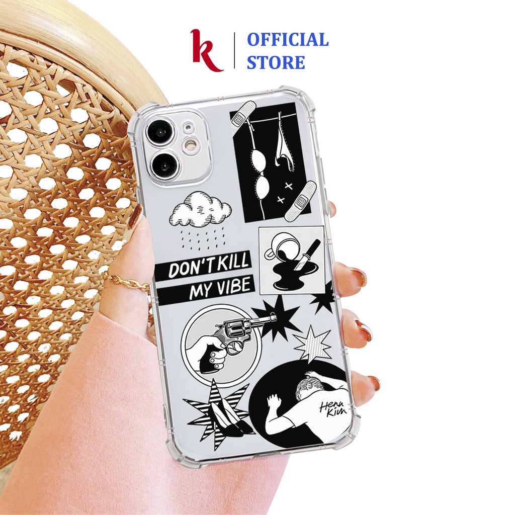 Ốp lưng iphone Dont kill dẻo trong chống sốc case 14plus 14 pro max 13 12 promax 11 mini 6 6s 7 8 plus x xr xs Se