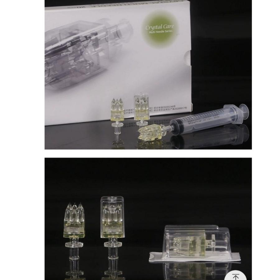 Đầu kim tiêm tinh chất meso 5 kim dùng cho cả tiêm tay cho người không biết tiêm và tiêm máy Crystal Care Hàn Quốc