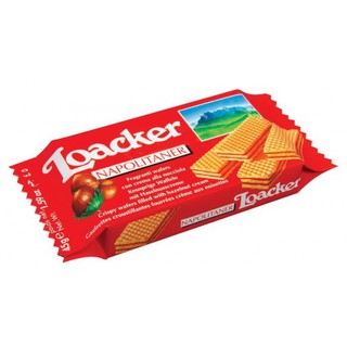 Bánh xốp kem hạt dẻ hiệu Loacker – gói 45gr