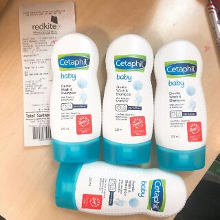 Sữa tắm gội Cetaphil Baby cho bé, trẻ sơ sinh 230ml của Canada