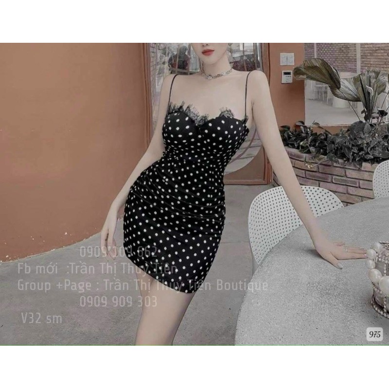 Body chấm bi 2s phối ren
