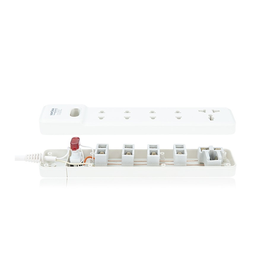 Ổ Cắm Điện Đa Năng SOPOKA Chịu Tải 2200W SOPOKA 3M2-6M2 Ổ Điện Công Tắc An Toàn
