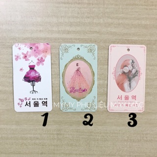 Nhãn mác giấy thời trang nữ