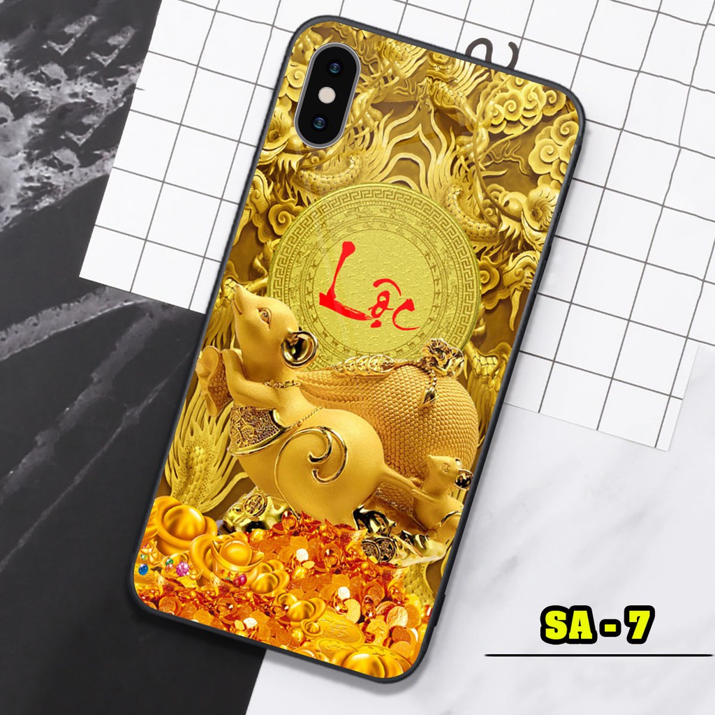 Ốp kính cho iPhone X - iPhone Xs - iPhone XR - iPhone Xs Max in hình các con giáp tài lộc