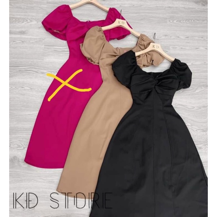 ĐẦM DỰ TIỆC NHÚN NƠ NGỰC SONOKO DRESS