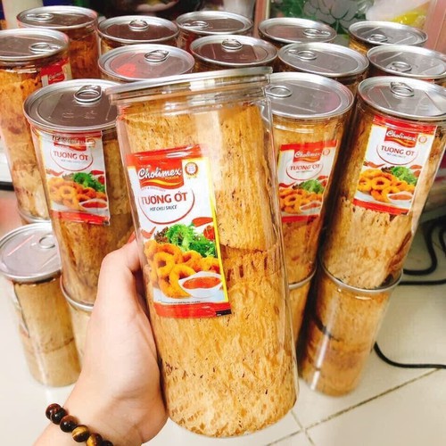 🦑🐙🦐Mực tẩm gia vị cay ngọt nhà làm, mực to cán mềm🦑hộp 300g | BigBuy360 - bigbuy360.vn