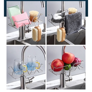 Kệ gắn bồn rửa chén inox đa năng (24x5x12cm)