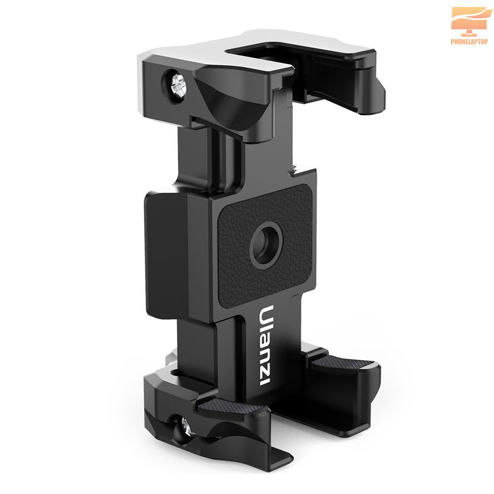 Giá Đỡ Điện Thoại Ulanzi St-15 2 Trong 1 Bằng Hợp Kim Nhôm Tháo Lắp Nhanh Có Kẹp 1 / 4 Inch Cho Camera Dslr Ildc