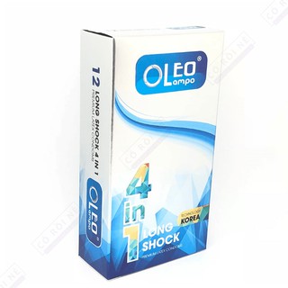 Bao Cao Su Oleo Lambo 4in1 Korea( Chính Hãng ) Hộp 12 cái