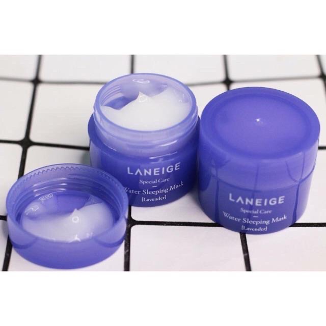 Mặt Nạ ngủ Laneige Water Sleepibg Mask cấp ẩm cho da ban đem hương Lavender 15g