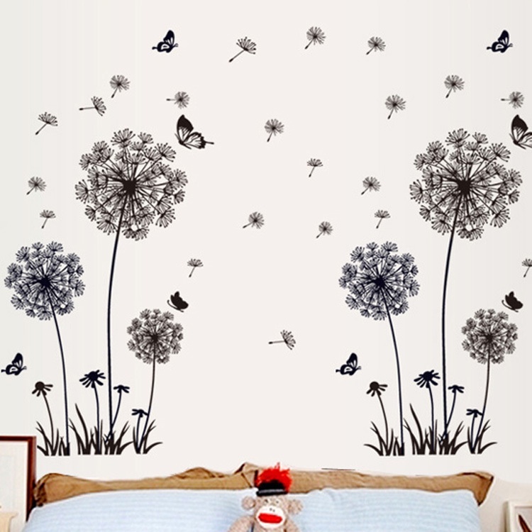 Decal dán tường Bồ công anh