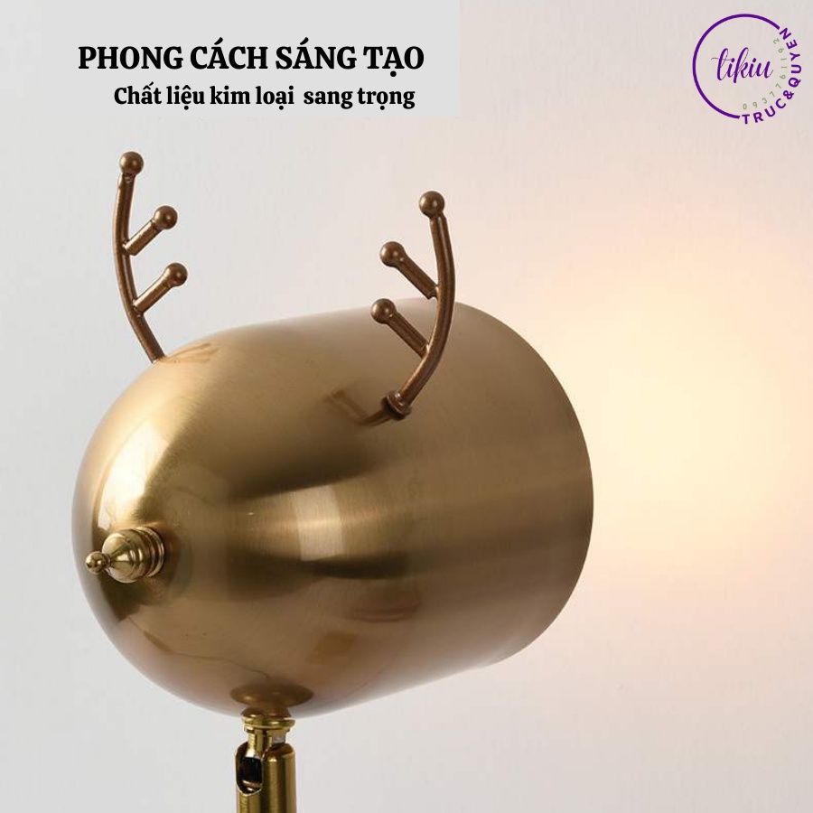 Đèn Đốt Nến Thơm Phong Cách Châu Âu Sang Trọng TIKIU ĐÈN SỪNG HƯƠU CAO CẤP, Phụ kiện nến thơm Yankee, Bath & Body Works