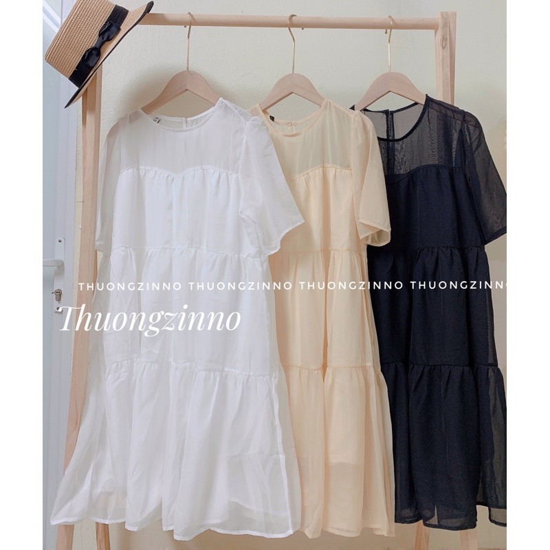 [Ảnh thật/Video]VÁY VOAN TƠ CÔNG CHÚA BA TẦNG ĐẦM SANG CHẢNH NHIỀU MÀU | BigBuy360 - bigbuy360.vn