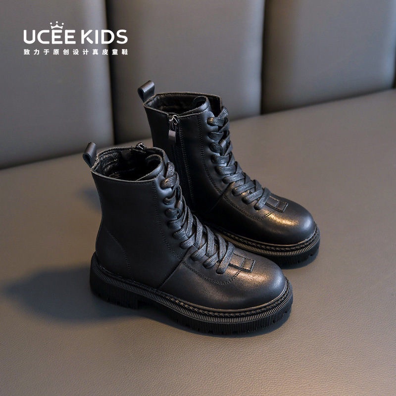 Giày boot cao cổ, giày ủng bốt có khoá cho bé  sz 26-36