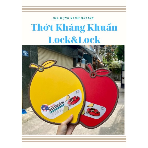 Thớt nhựa kháng khuẩn Lock&amp;Lock nhiều mẫu