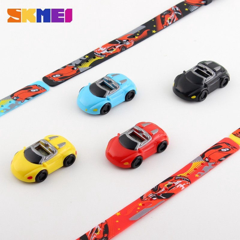 Đồng hồ SKMEI 1241 thiết kế hình xe ô tô cho bé trai và bé gái