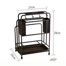 Kệ Cài Dao Thớt, Đựng Đũa Sơn Tĩnh Điện Cao Cấp