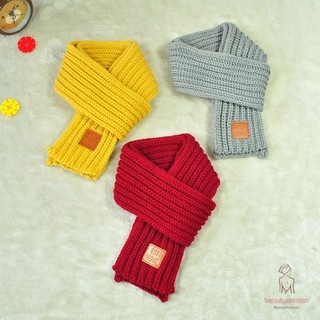 Khăn quàng cổ giữ ấm mùa đông kiểu dáng xinh xắn dành cho các bé