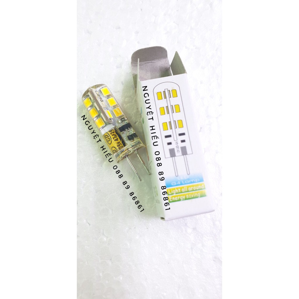 5 Bóng đèn led 2 chân ghim G4 12V