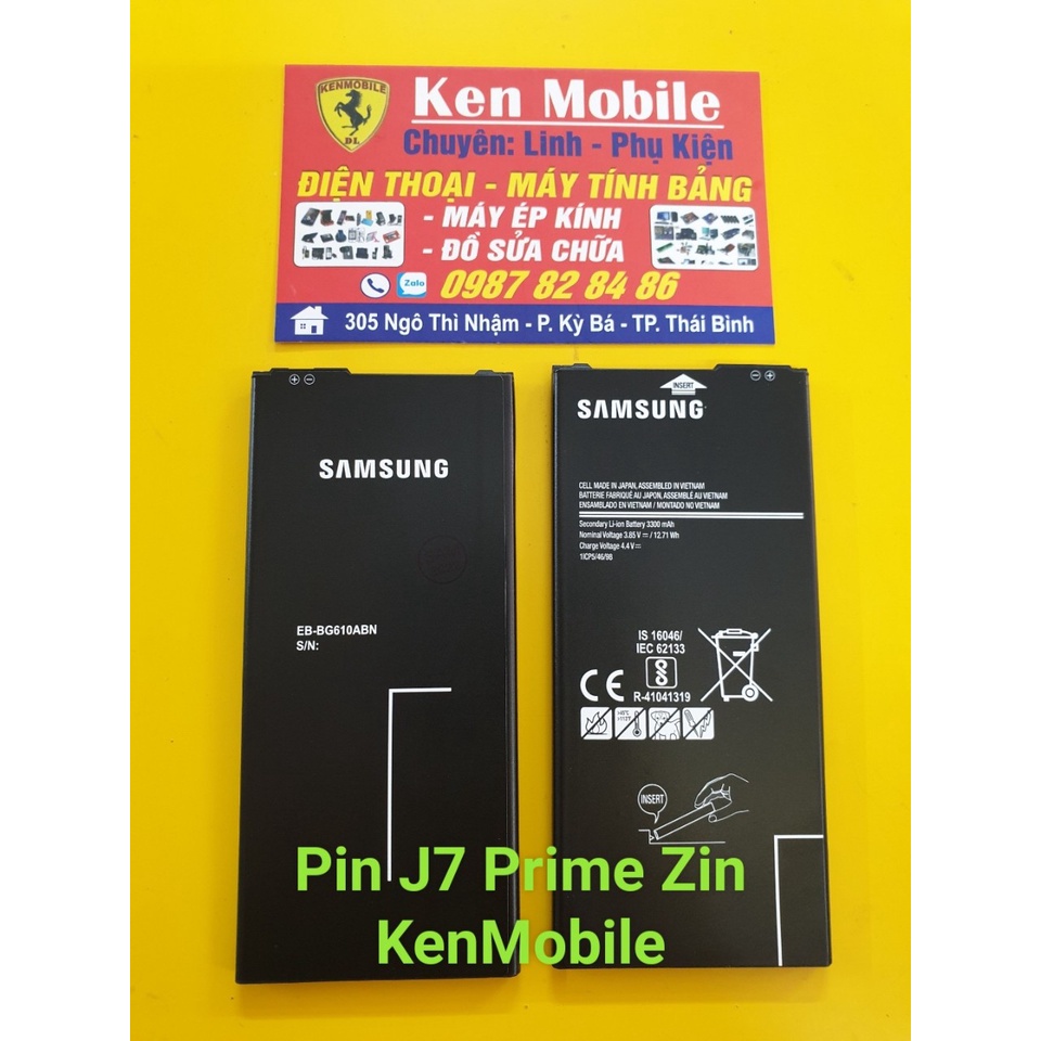 Pin Samsung J7 Prime / G610 Loại Zin và Loại A+