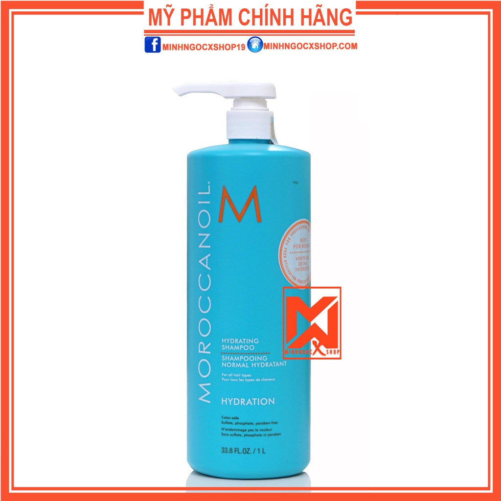 MOROCCANOIL DẦU GỘI DƯỠNG ẨM MOROCCANOIL HYDRATION 1000ML CHÍNH HÃNG