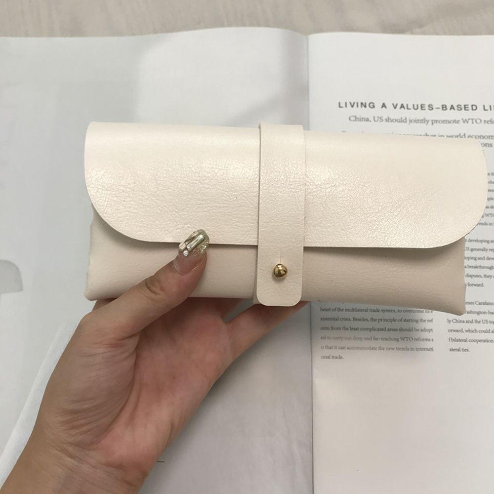 Hộp Đựng Mắt Kính Di Động WMES15H Di Động Bằng Da PU Dày Dặn Có Thể Gập Lại Cho Nam Và Nữ 1