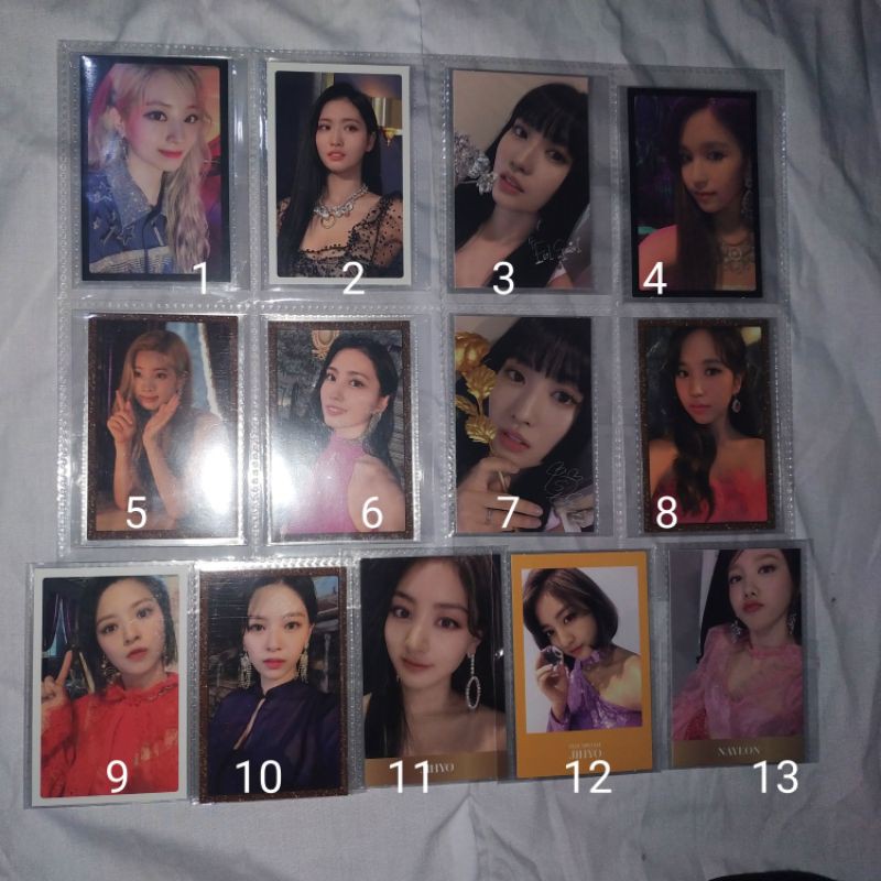 Card ảnh thành viên TWICE - Album Feel Special