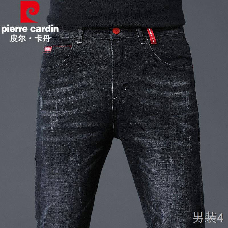 Quần jean nam cao cấp mùa hè mới của Pierre Cardin thun phong cách Hàn Quốc Mỏng3