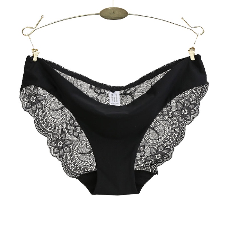 AOFEIQIKE Quần lót ren không đường may xuyên thấu thời trang quyến