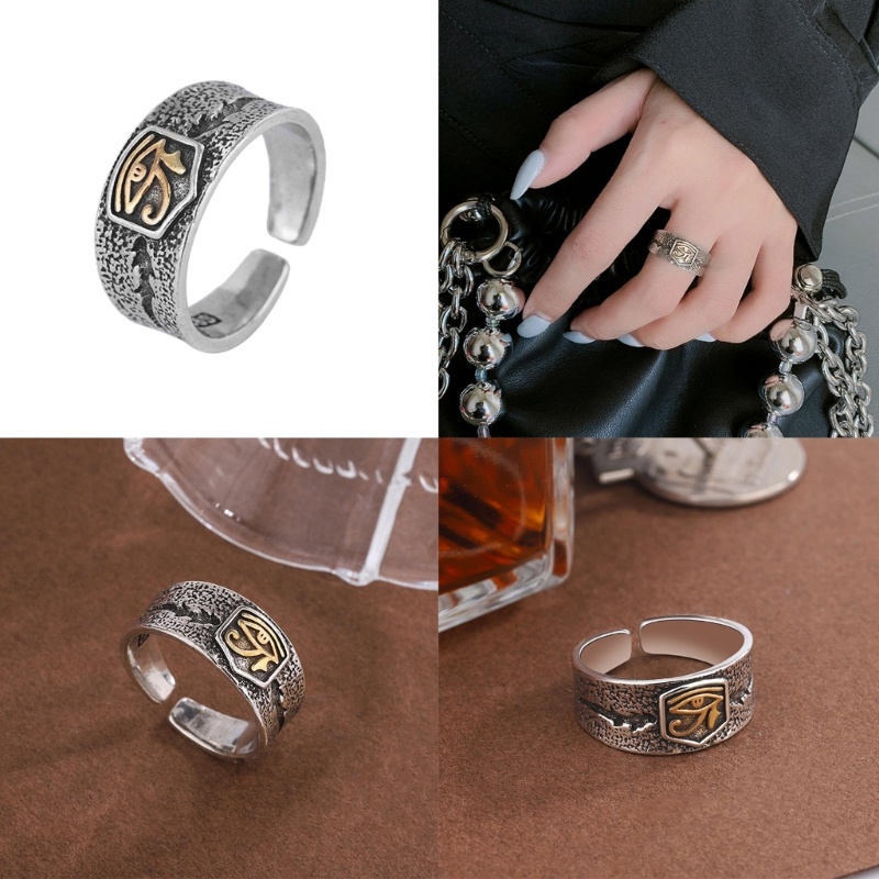 Nhẫn Khắc Chữ Horus Ai Cập Cổ Đại