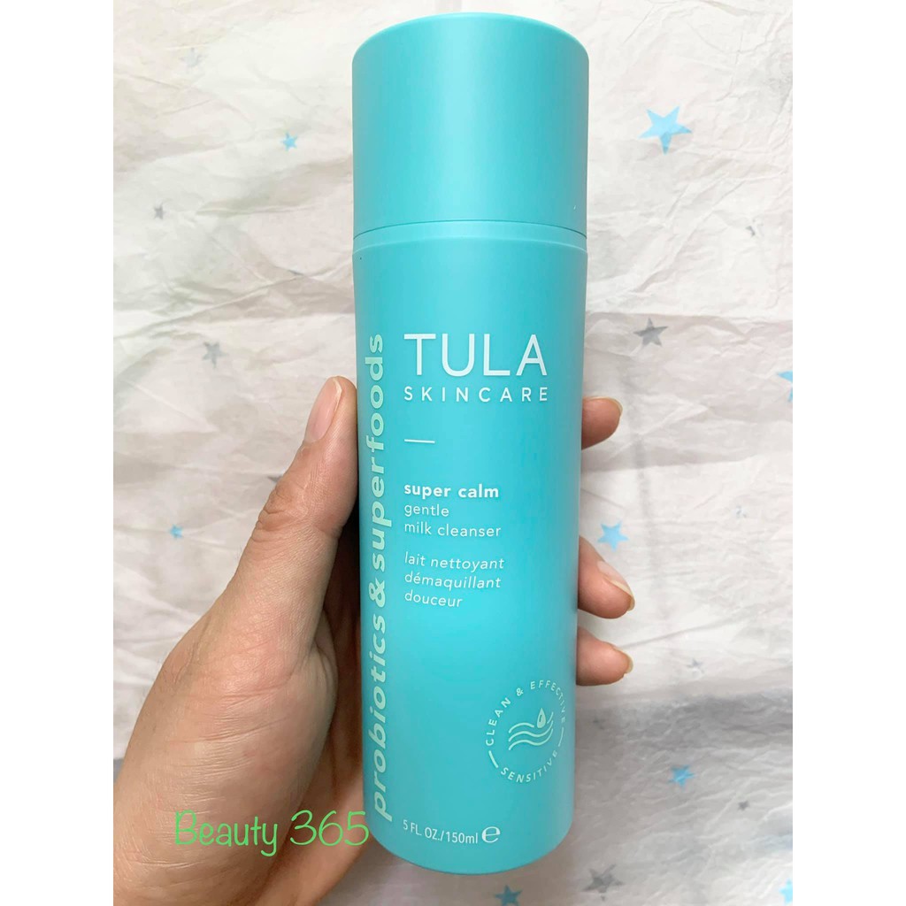 tula super calm gentle milk cleanser