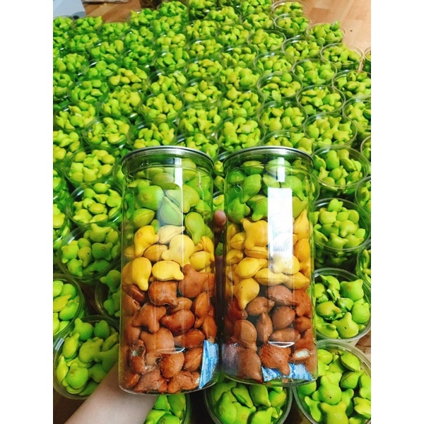 450Gr Bánh Gấu Mix 3 Vị Nhân Kem Sữa, Thơm Ngon, Béo Ngậy