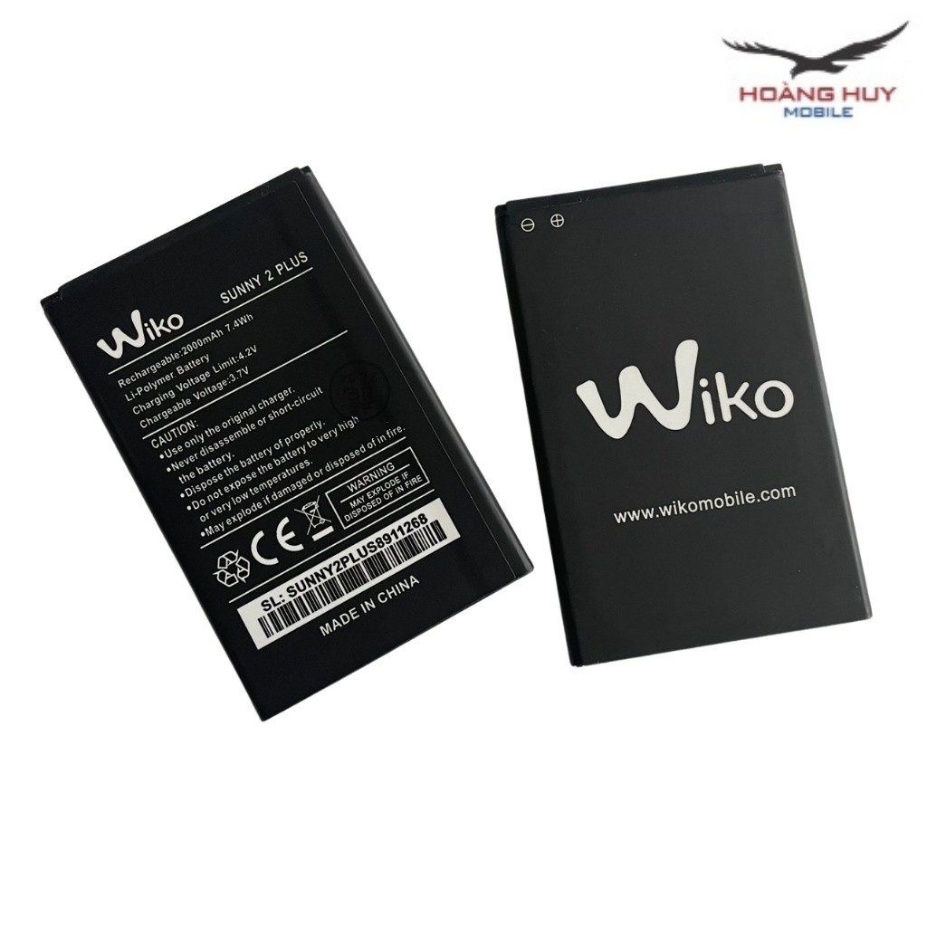 Pin Wiko Suny 2 Plus / Wiko Suny 2 Dung Lượng 2000mAh Hàng Zin Nhập Khẩu Bảo Hành 6 Tháng 1 Đổi 1