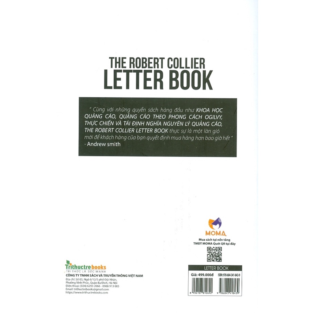 Sách - Letter Book (Bìa mềm)