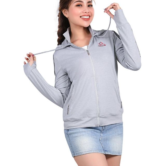 áo khoác cao cấp có nón chống tia tử ngoại uv akcn 141 9748