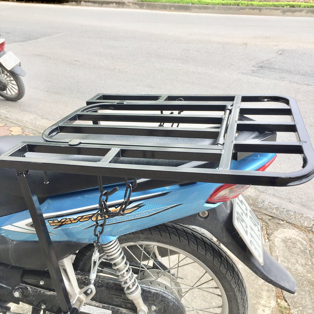 Baga-Giá chở hàng- Cáng- ghế xe máy đa năng (tặng 2 dây chằng hàng)