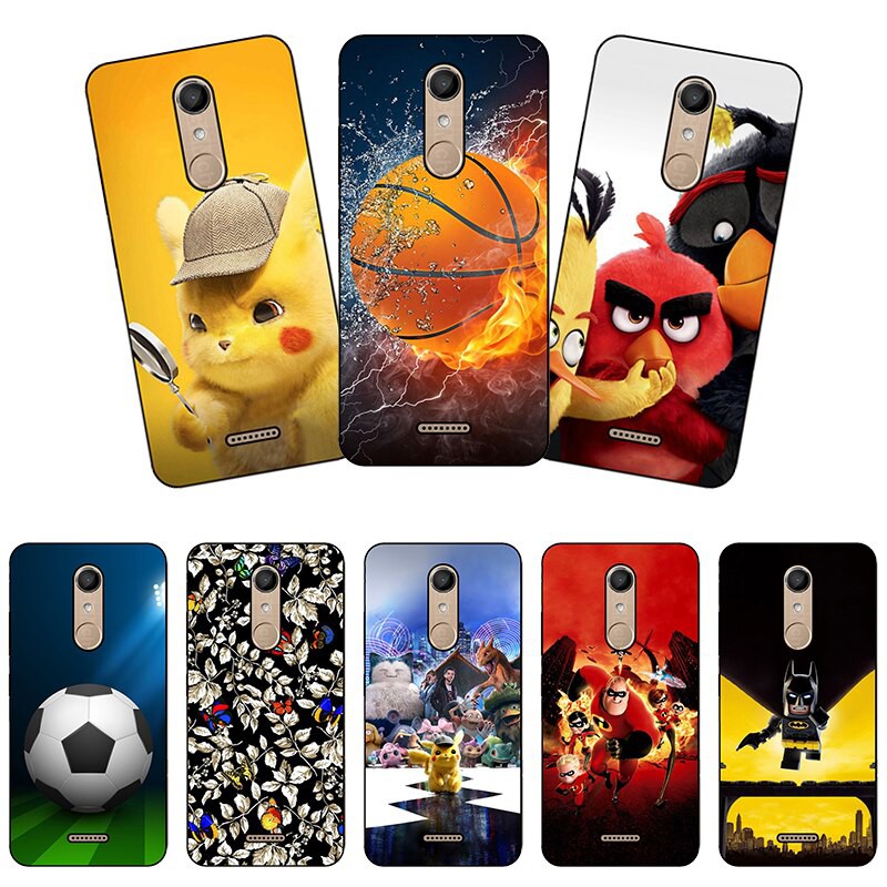 Coque Cat Case For Wiko U Pulse Lite 5.2 inch soft silicone Back Phone Cover For Wiko U Pulse 5.5 Inch Painted Pattern Cartoon Cases