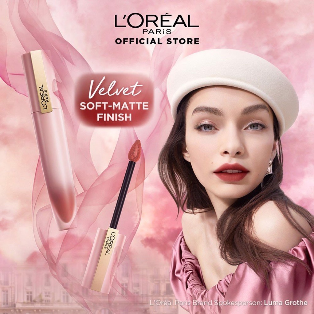 Son Kem Lì Nhẹ Môi Loreal Chiffon