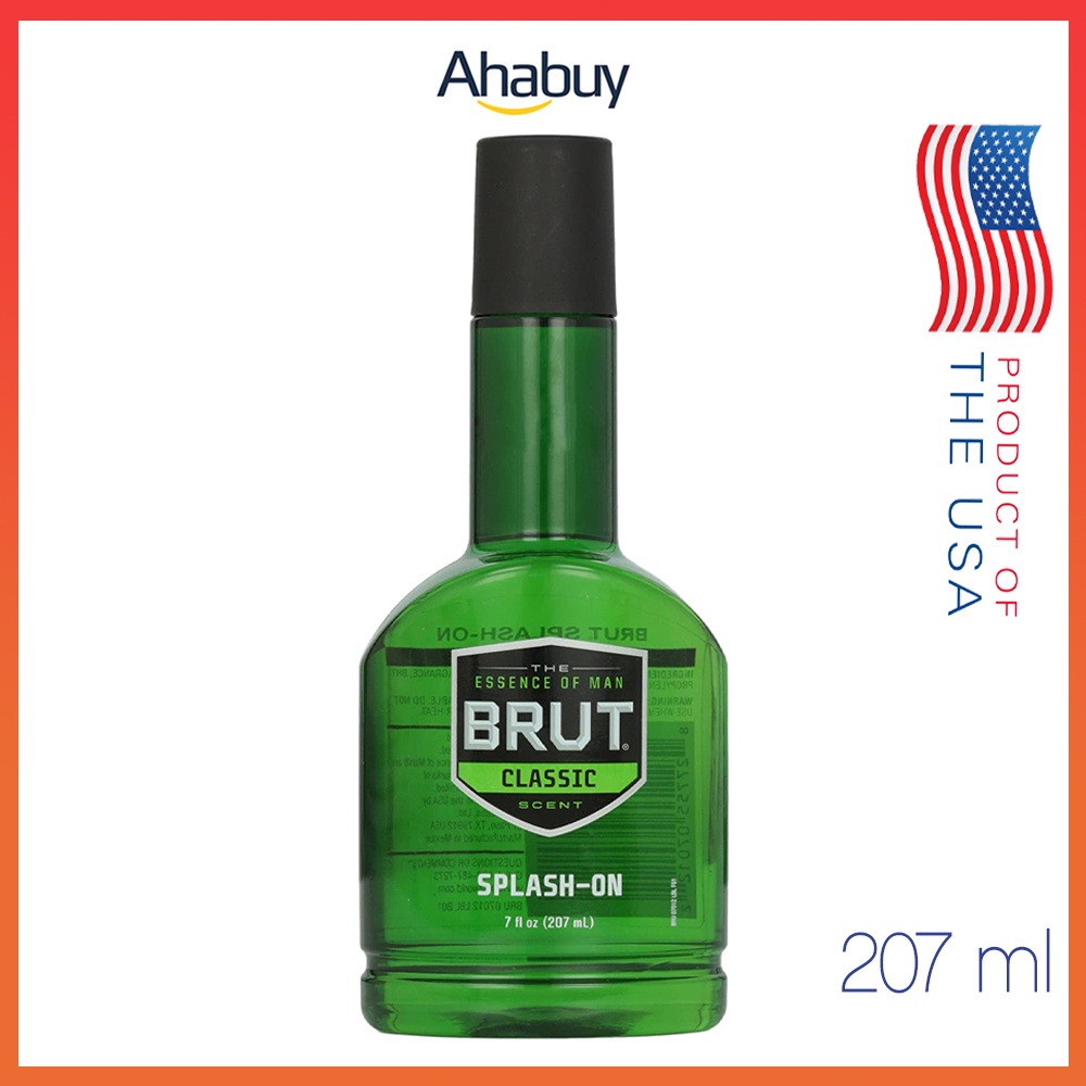 Nước Hoa Dưỡng Da Sau Cạo Râu Brut Classic Scent Splash On 207ml