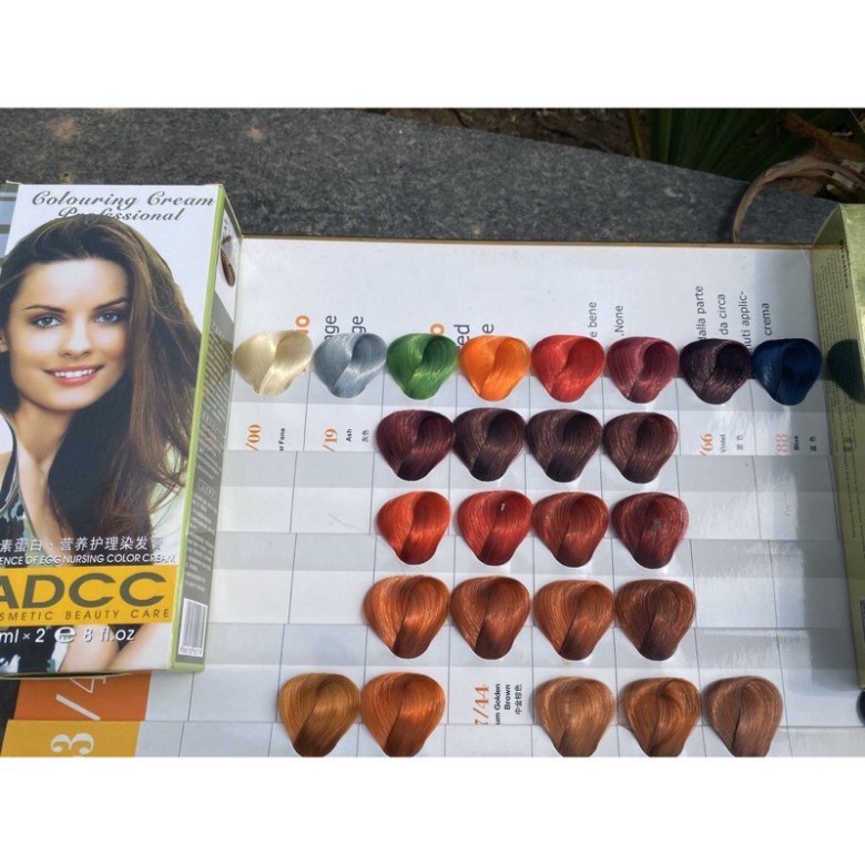 thuốc nhuộm tóc màu hồng đào