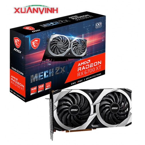 CARD MÀN HÌNH MSI AMD RX 6500 XT 6600 6600XT Mech OC 8G NEW CHÍNH HÃNG
