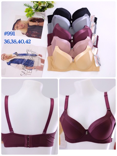 Áo lót bigsize Thái Lan sisterhood 991 có gọng bản to nâng ngực chống xệ | BigBuy360 - bigbuy360.vn