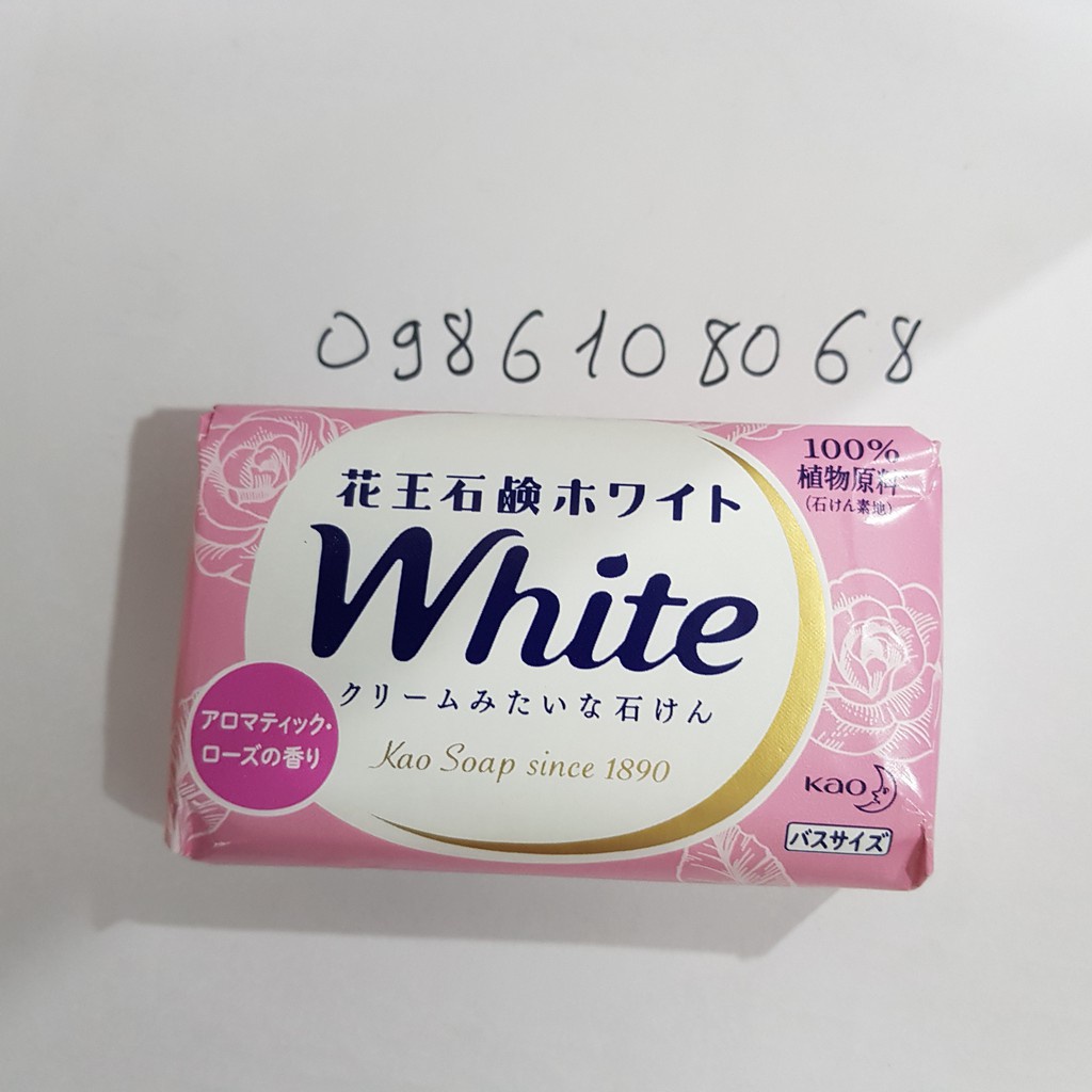 Xà Bông Tắm Trắng Da White 130g Nhật Bản