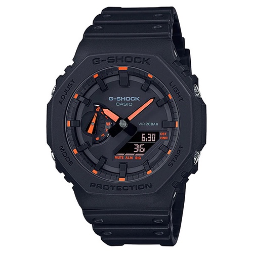 Đồng Hồ Casio Nam Dây Nhựa GSHOCK GA-2100-1A4DR Chính Hãng
