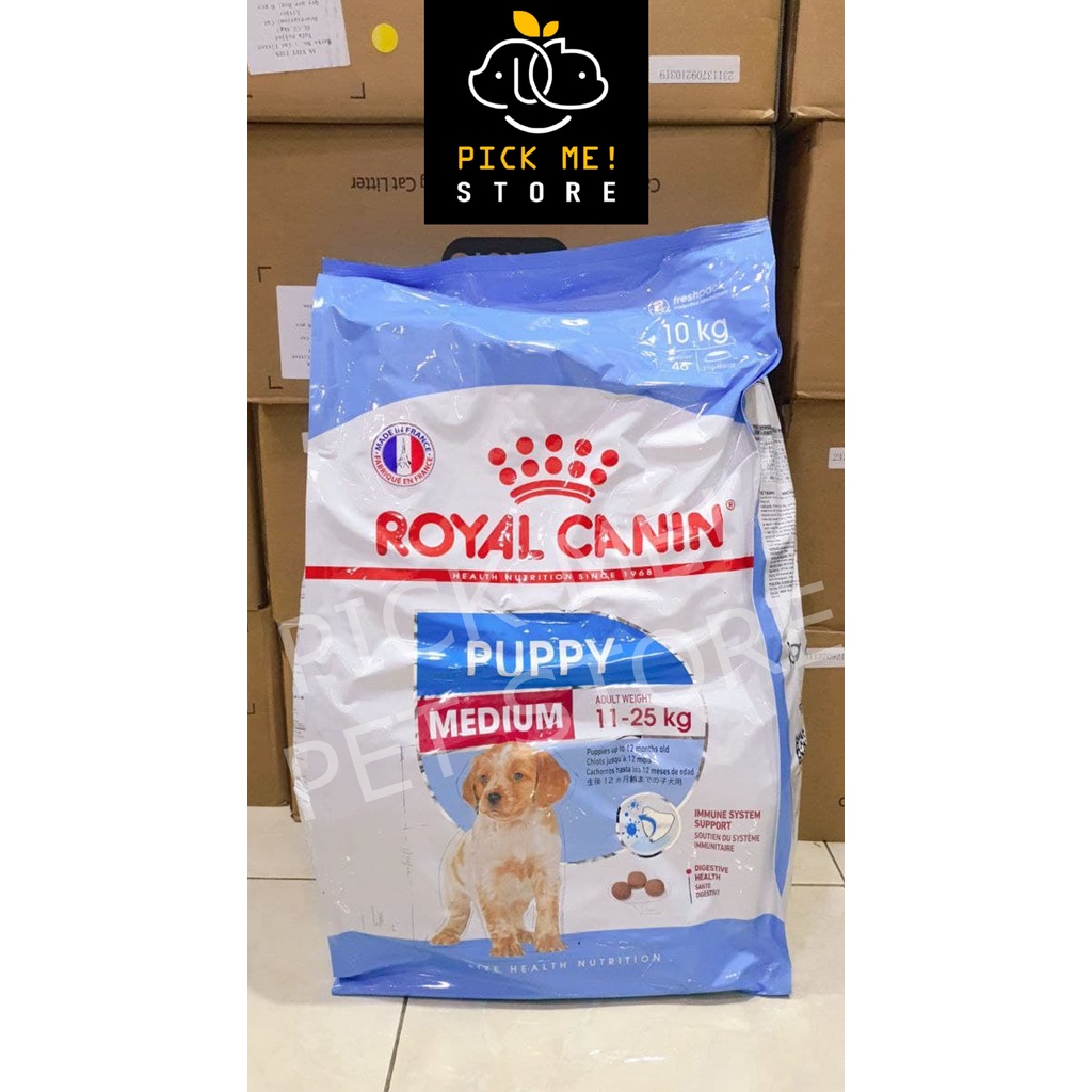 [ CHÍNH HÃNG ] Hạt Royal Canin Medium Puppy Cho Chó Con Size Vừa 10kg