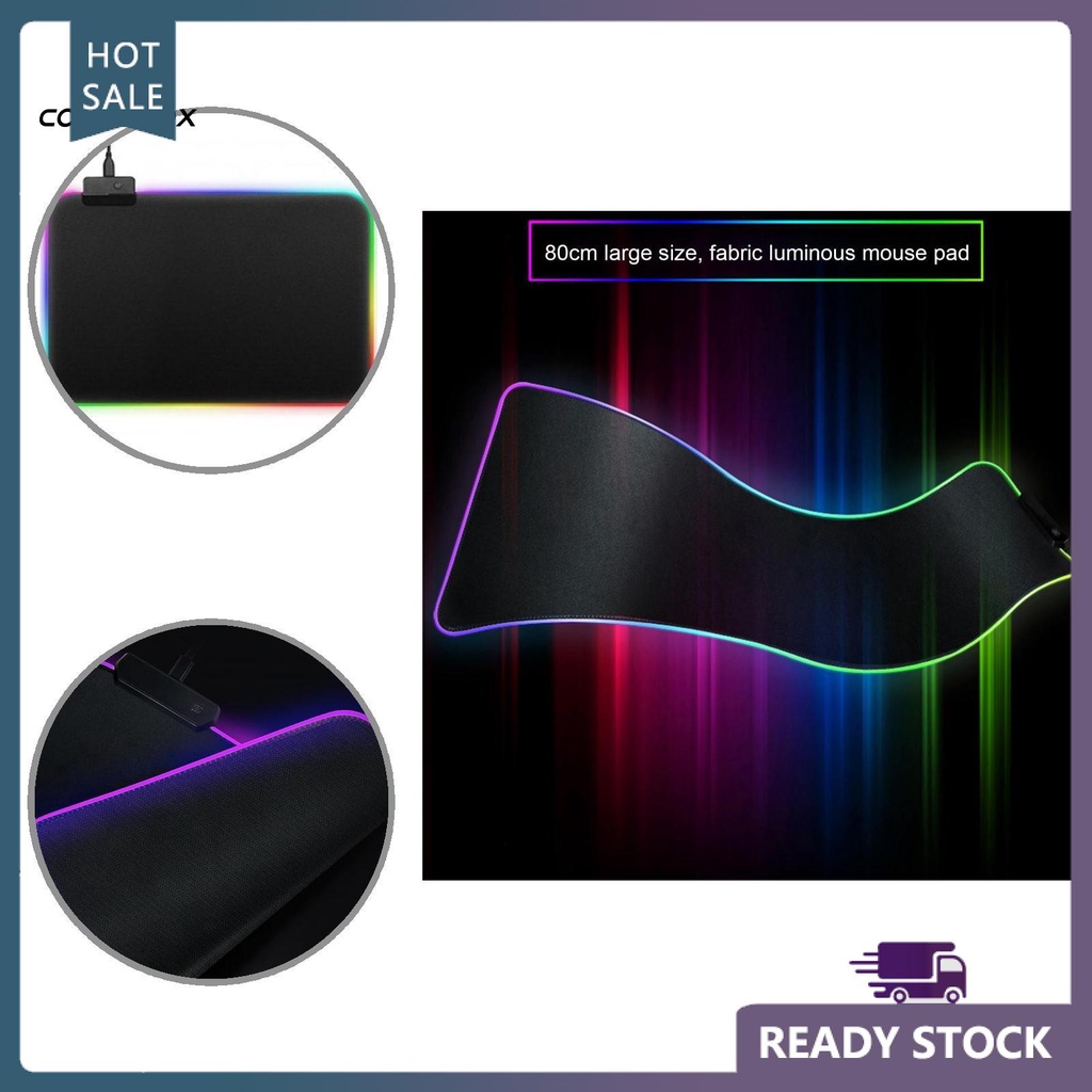 COLD Comfortable Mouse Pad Gaming RGB Desk Mouse Pad Skin-friendly for Office