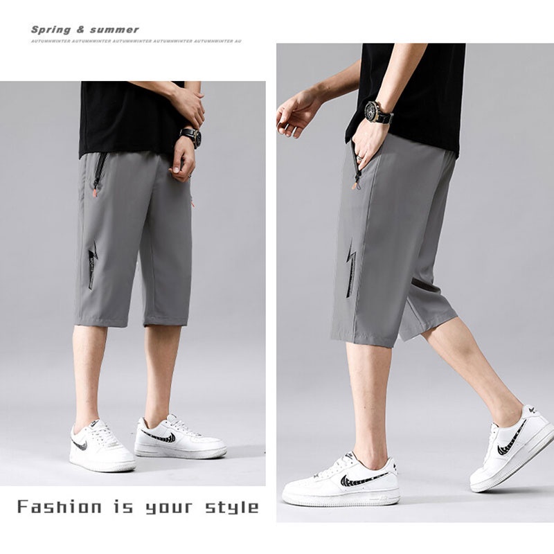 Quần Short Thể Thao Ống Rộng Thời Trang Mùa Hè Dành Cho Nam